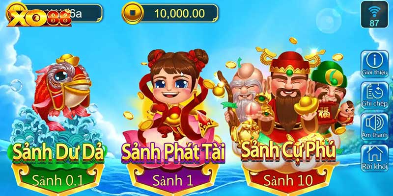 Những ưu điểm của sảnh game bắn cá XO88