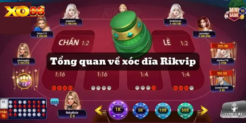 Đánh giá sức hút của xóc đĩa live Rikvip